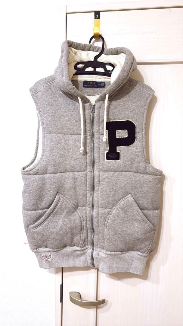 POLO Ralph Lauren Mens ラルフローレン中綿スウェットベスM