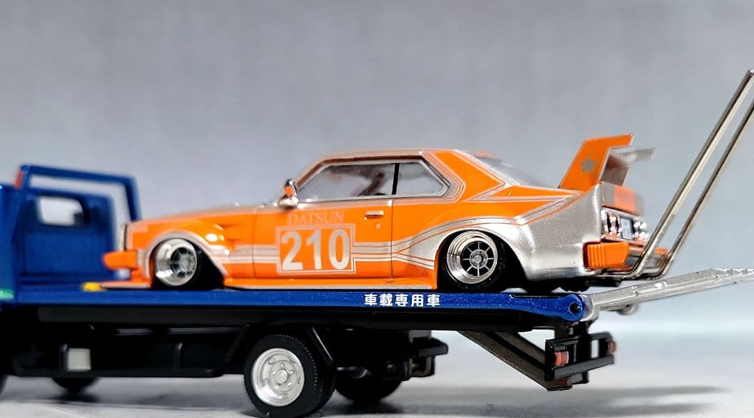 1/64　スカイライン改　ジャパン2Dr　ハヤシストリート　アルミ製　深リム