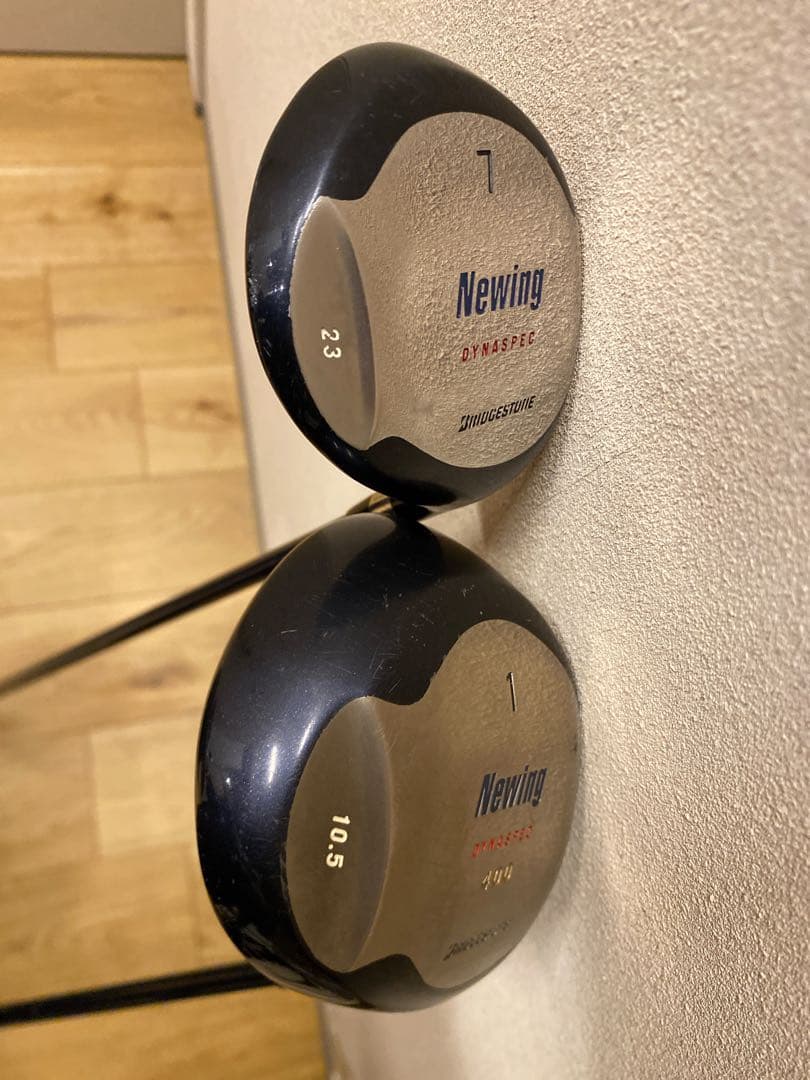 Newling ゴルフバッグ ネイビー初心者セット一式　新品ボール等付