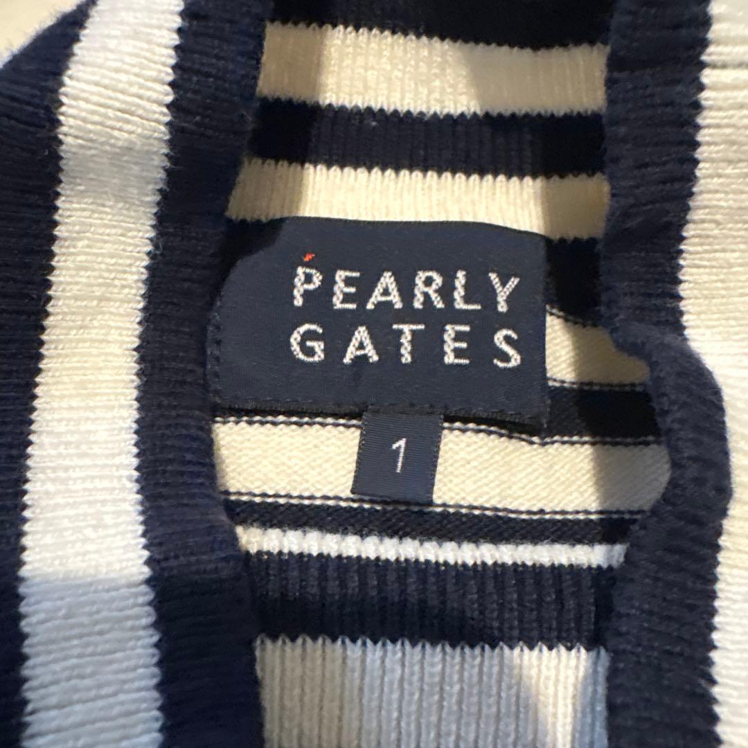PEARLY GATES 星刺繍 セーター サイズ1 重ね着セット