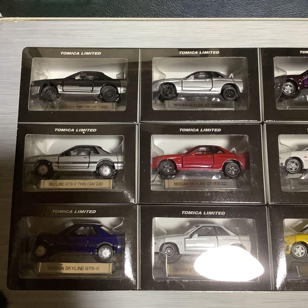 トミカリミテッド NISSAN SKYLINE 12モデルセット 廃盤品