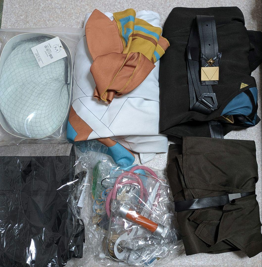 原神 イファ コスプレ衣装 ウィッグ、靴付き