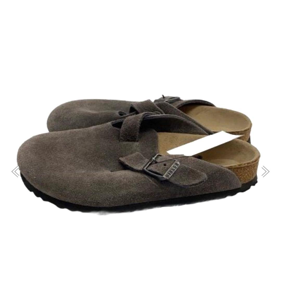 9303 BIRKENSTOCK ボストン スエード 茶 22.5cm