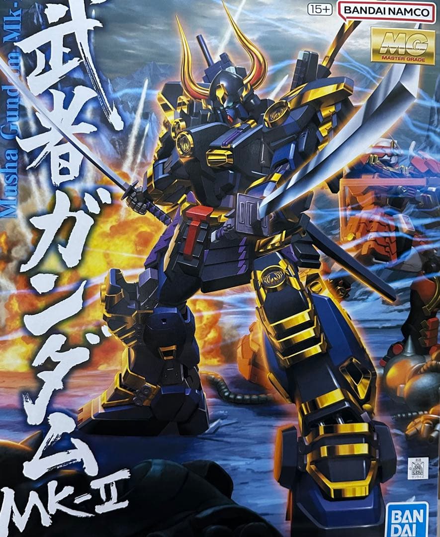MG 1/100 武者ガンダムMk-II バンダイ BANDAI