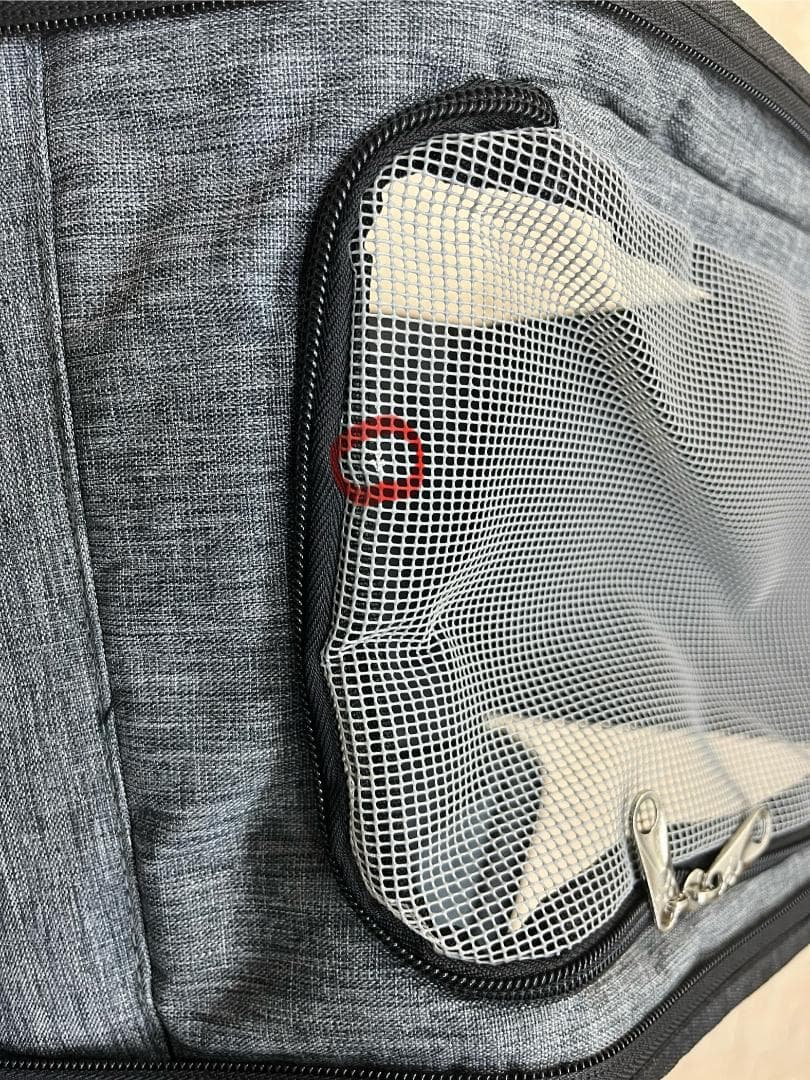 訳あり ペティーク ハッピーキャンパー ペットキャリー キャリーバッグ 犬 猫