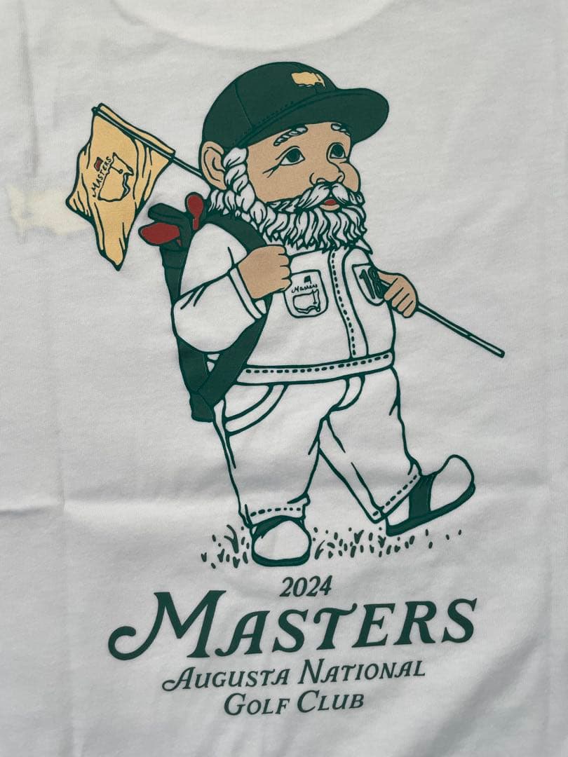 P　マスターズGNOME Ｔシャツとガーデンノーム 妖精ミニ 箱に破れ有り