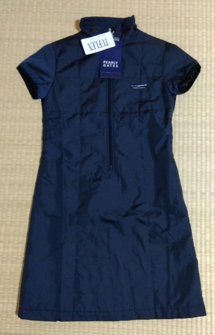 パーリーゲイツ　中綿　半袖　ネイビー　1 M　新品