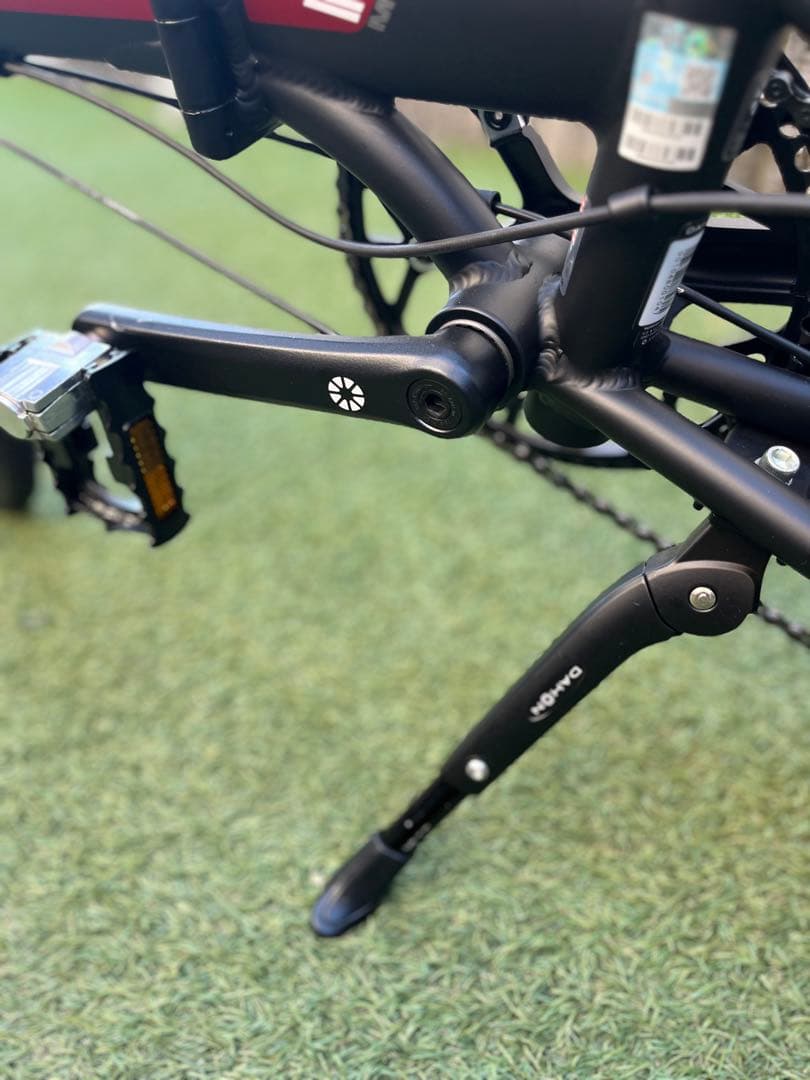 DAHON K3 折りたたみ自転車 赤・黒