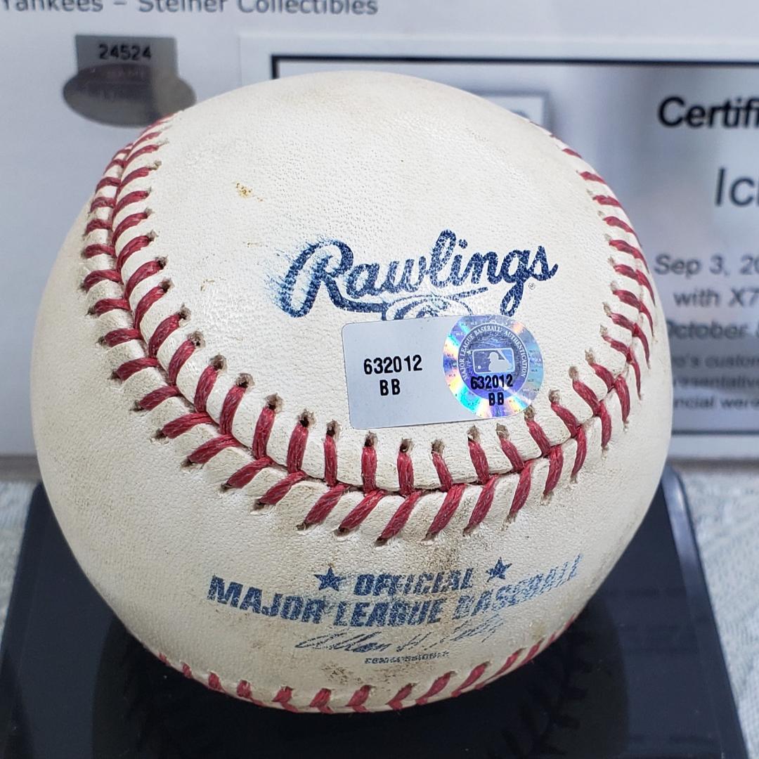 【イチロー】◆『2007年 200本安打達成試合 実使用ボール』 直筆サイン入◆