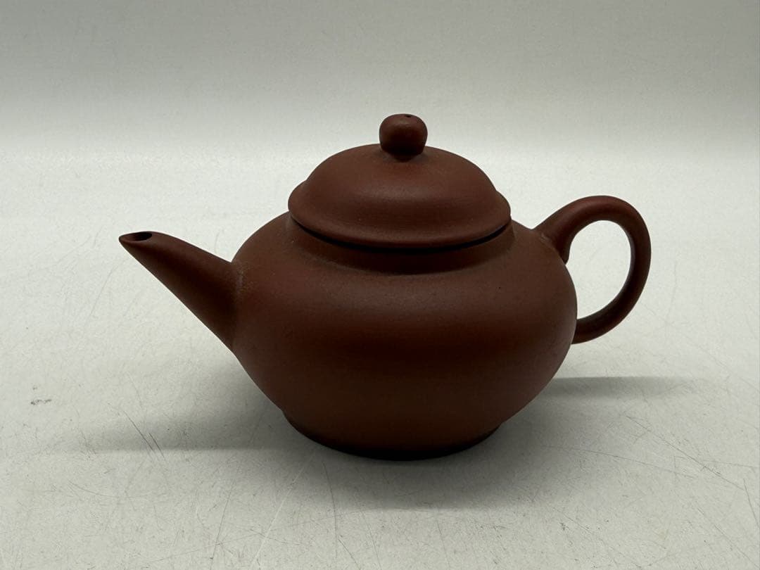 宜興紫砂　水平壺　宜興孟臣銘　茶器　急須　送料込み260118