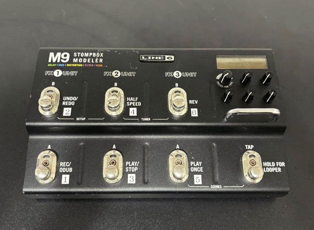 Line 6 M9 マルチエフェクタージャンク品