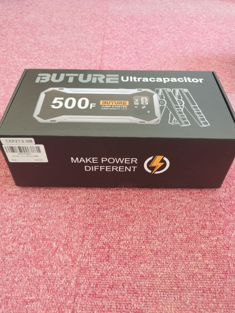 BUTURE Ultracapacitor 500F ジャンプスターター