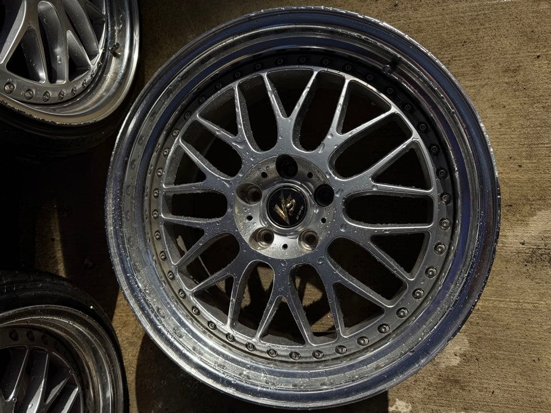 work vs xx 19インチ　8.5J/9J ホイールセット 4本