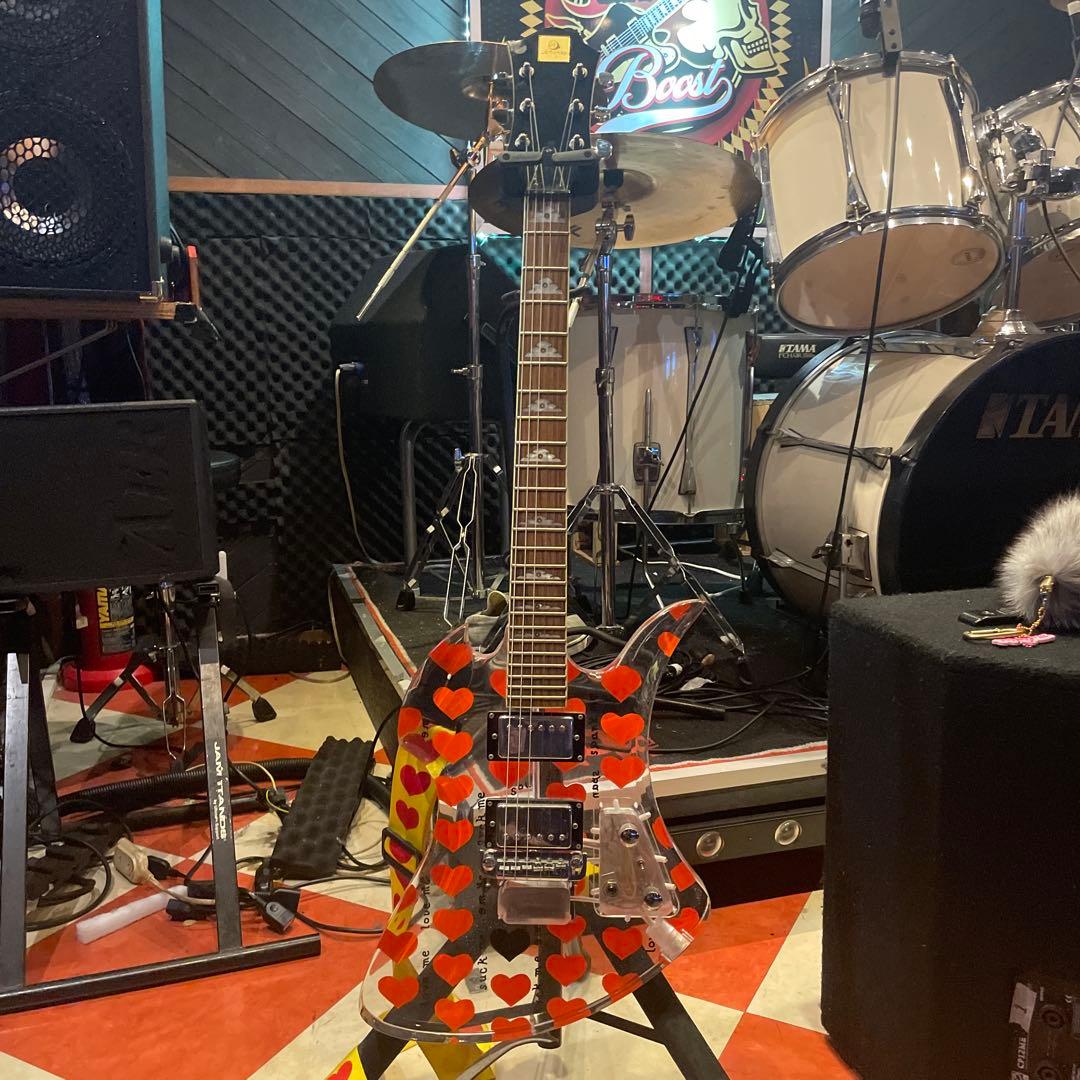 モッキンバード　クリアハート　イエローハート　　　hide ヒデ