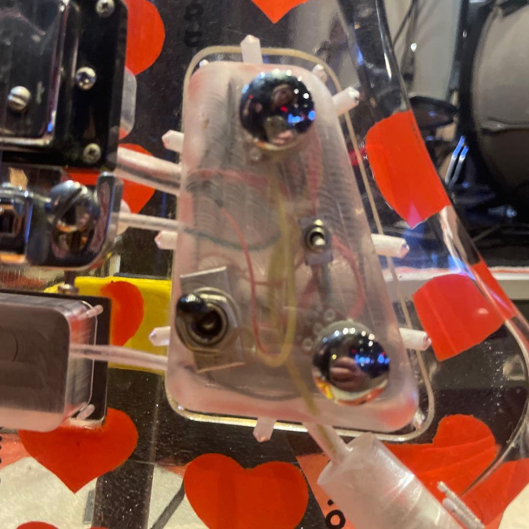 モッキンバード　クリアハート　イエローハート　　　hide ヒデ