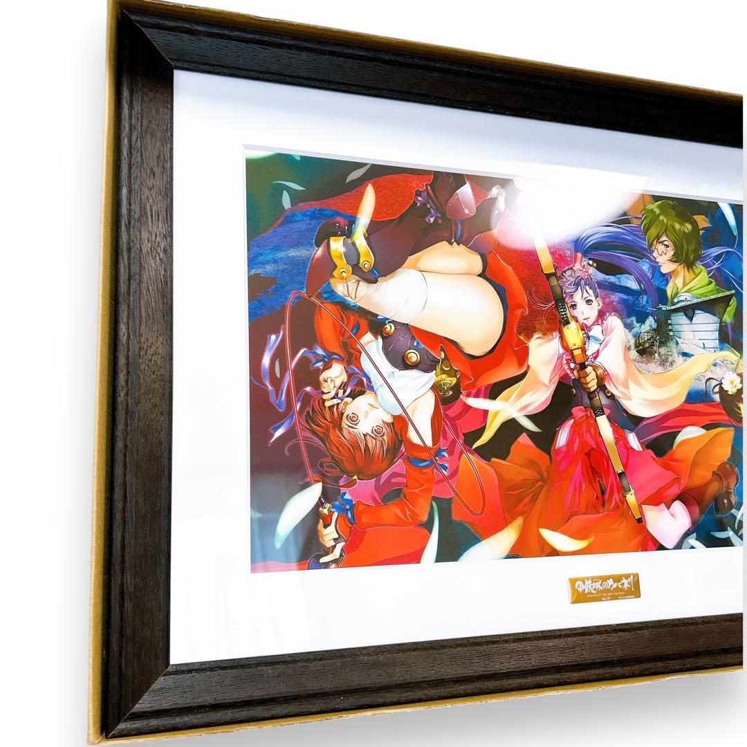 イベント記念 甲鉄城のカバネリ キャラファイングラフ イラスト1 壁掛け 絵