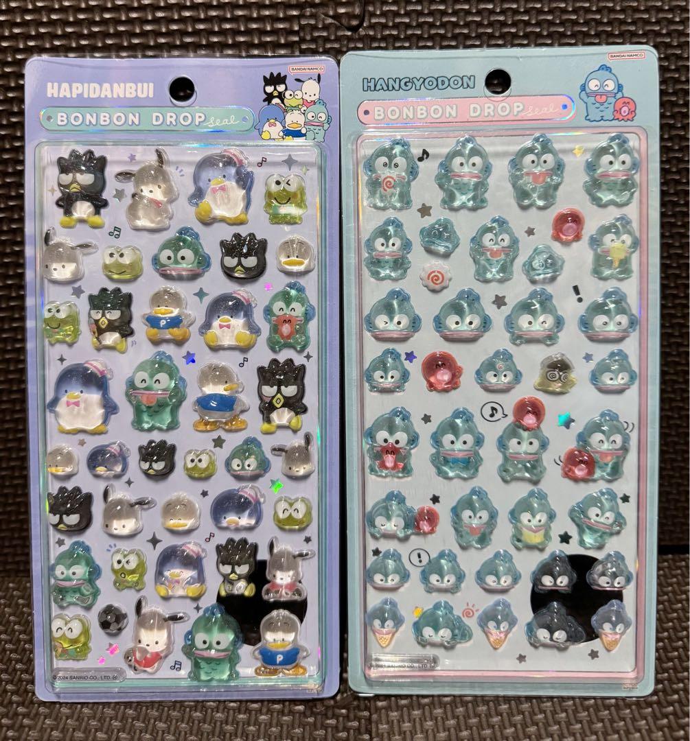 正規品 サンリオボンボンドロップシール 第1弾 8枚コンプリート