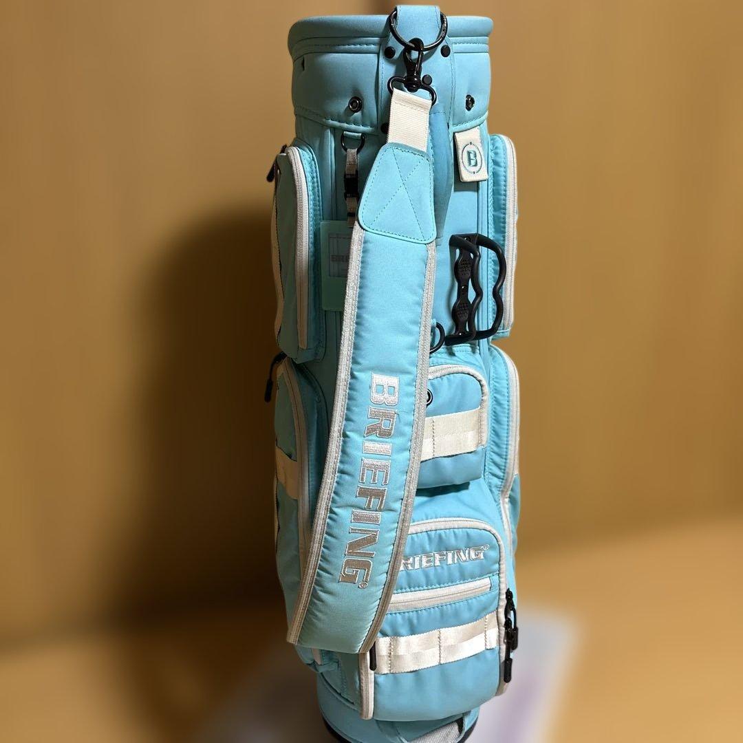 ブリーフィングゴルフ☆キャディバック　ティファニーブルー　CR6