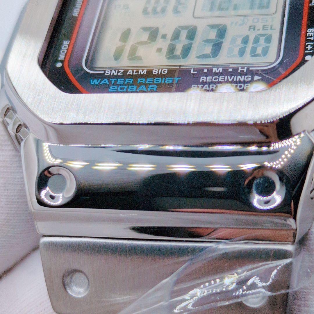 【稼働品】G-SHOCK GW-M5610 カスタム シルバー メタル