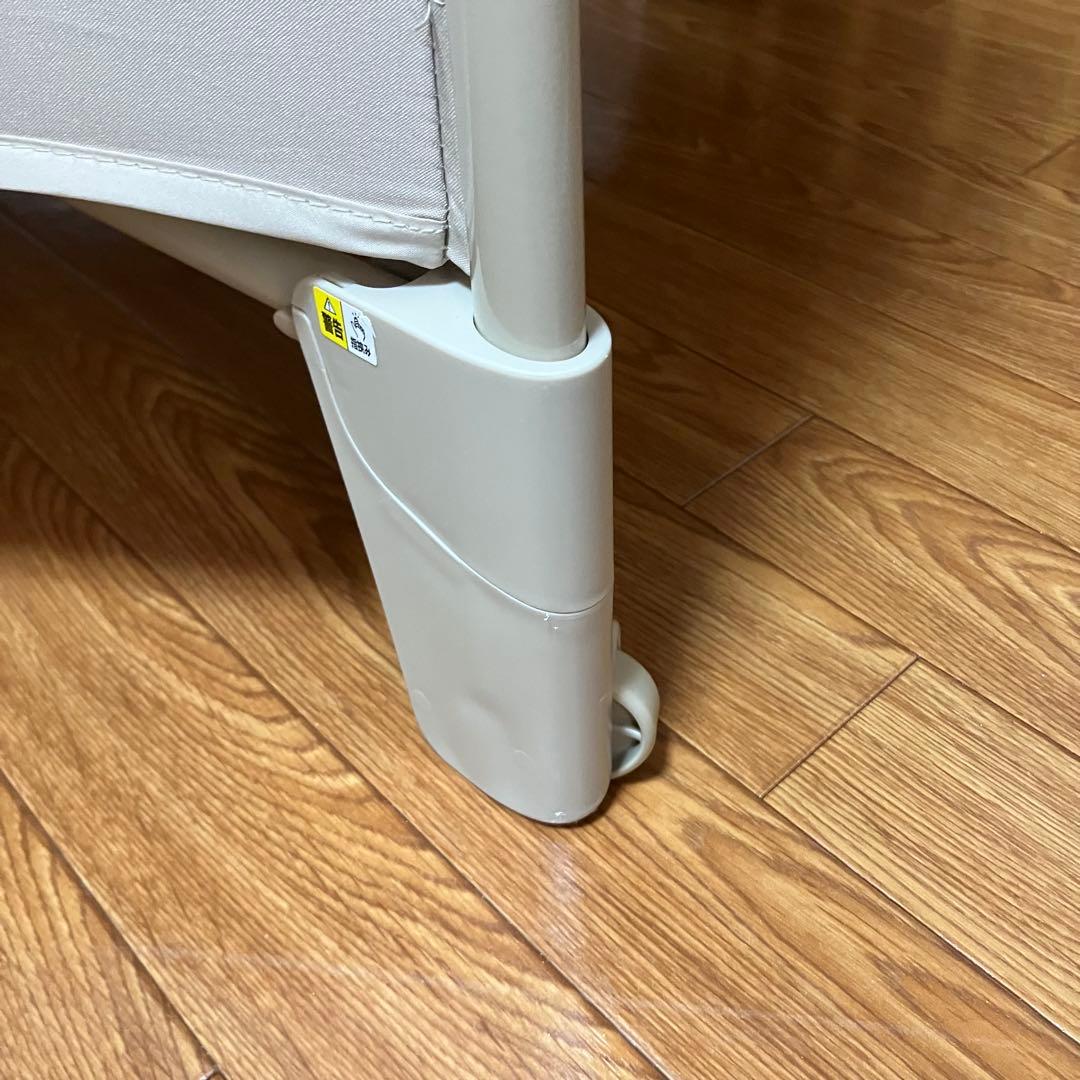 Aprica ココネルエアー　ベビーベッド ブラウン　折り畳み可