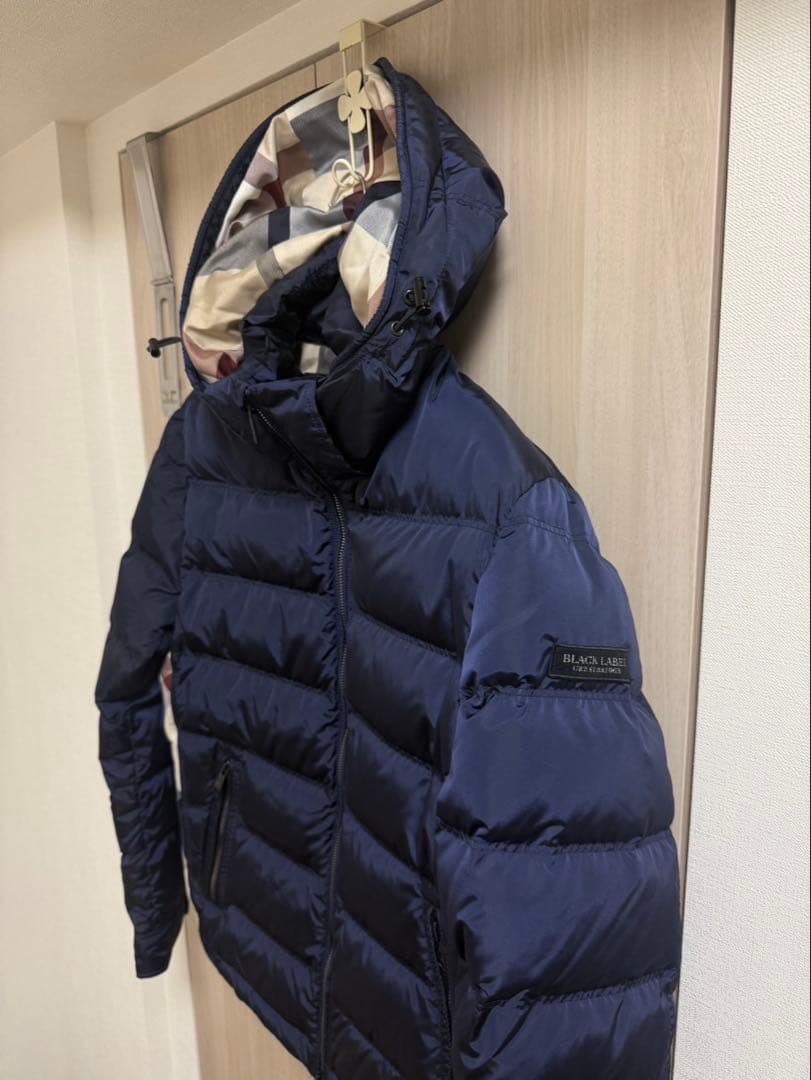 ブラックレーベルクレストブリッジ　ダウンジャケット　M ネイビー　希少　レア