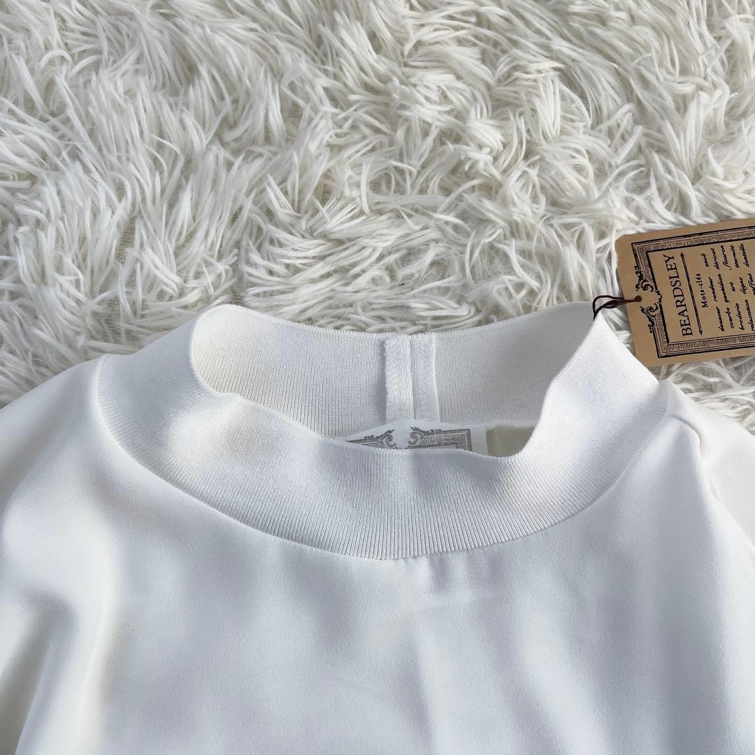 ◎ハッチマル◎専用 タグ付　ビアズリー ニットコンビドルマンブラウス　Fサイズ