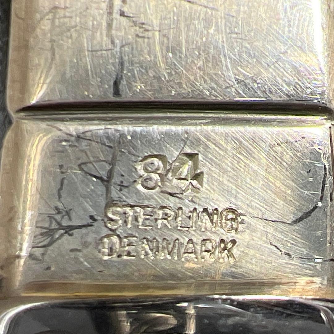 ジョージジェンセン　ブロッサムsterling925デザートナイフ6本　共袋付