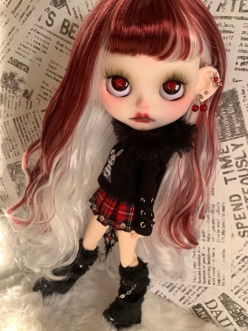 カスタムアイシードール★ジンジャーちゃん★ アウトフィット付属