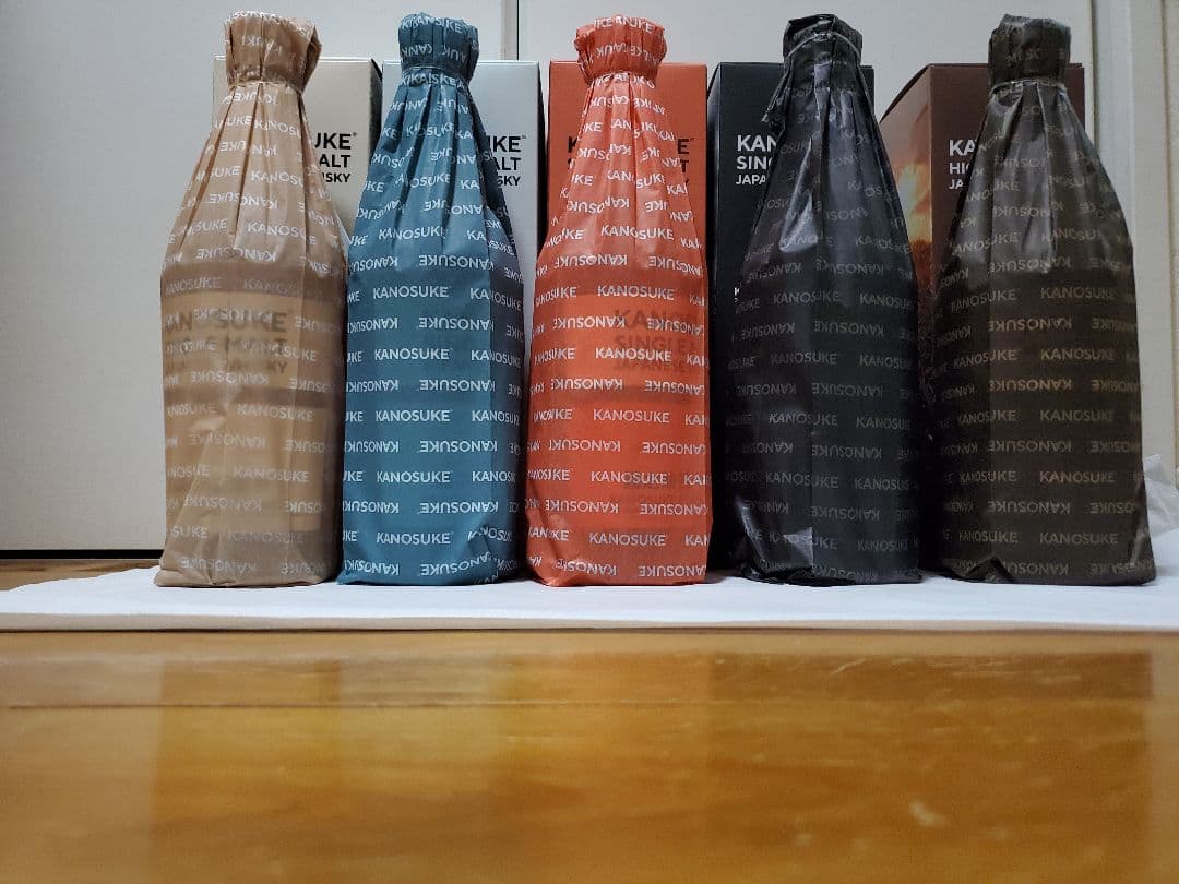 嘉之助シングルモルトウイスキー　5本セット