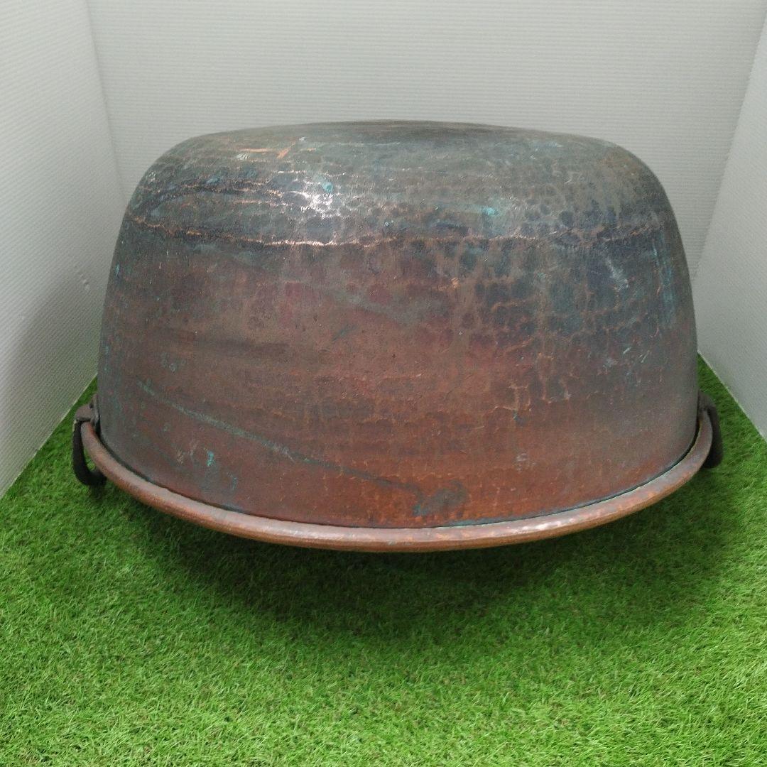 K*X様 銅鍋　銅製　大鍋　63.5cm✕29.5cm　アンティーク