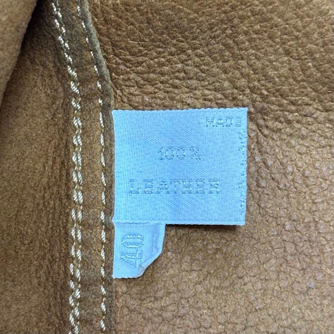 PRADA プラダ ヴィンテージ アーカイブ レザーシャツ キャメル カーフ