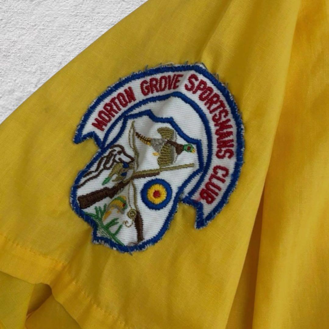 ヒルトンボーリングシャツ開襟70sUSA製チェーンステッチvintage古着