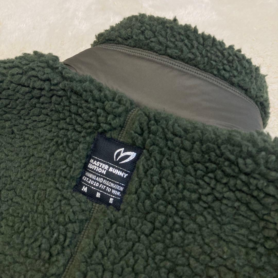 美品！MASTER BUNNY EDITION ボアブルゾン　カーキ　M