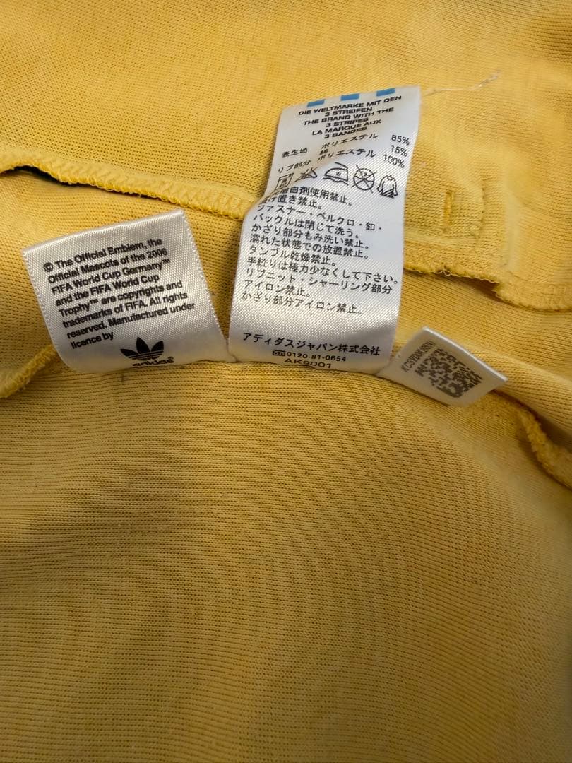 adidas ブラジル代表ジャージ