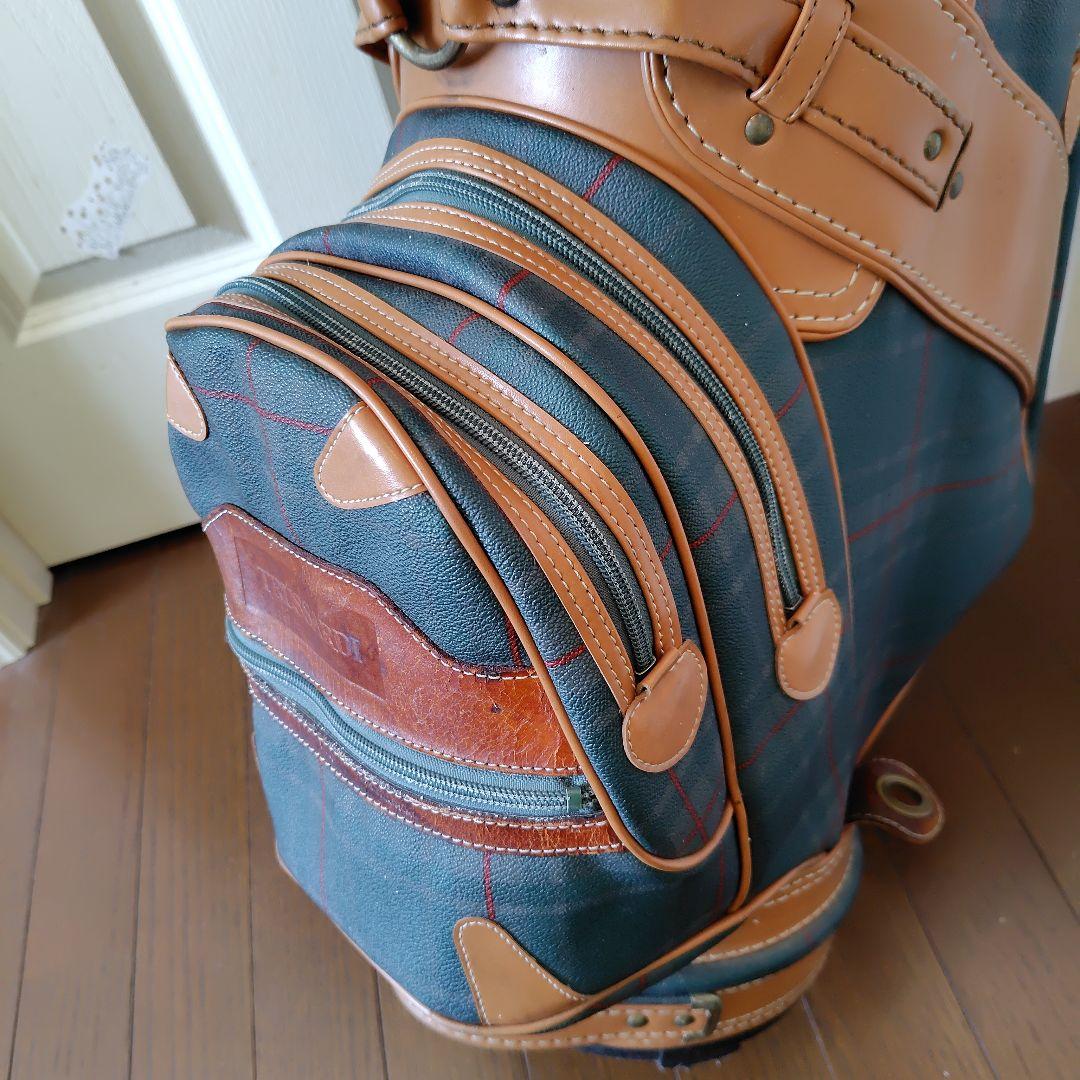 TRUSSARDI チェック柄キャディバッグ（女性·子供向き）＋クラブ13本＋α