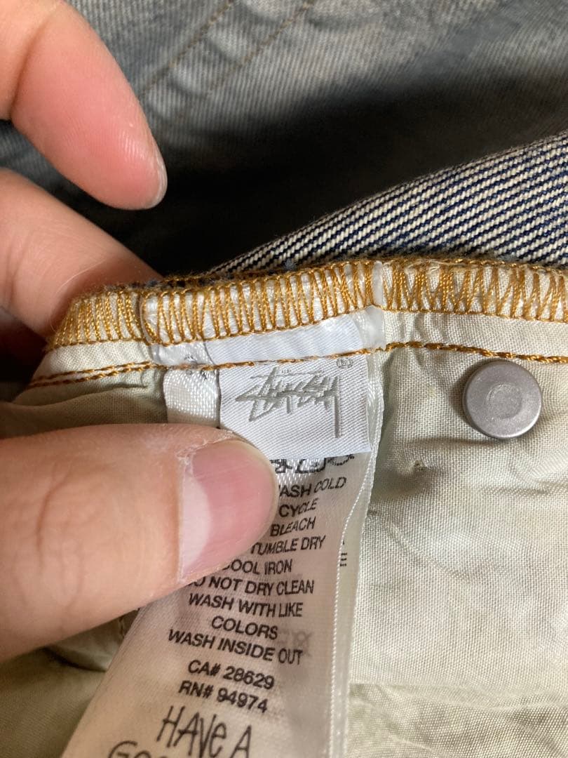 STUSSY NEW CLASSIC JEAN DENIM 34インチ