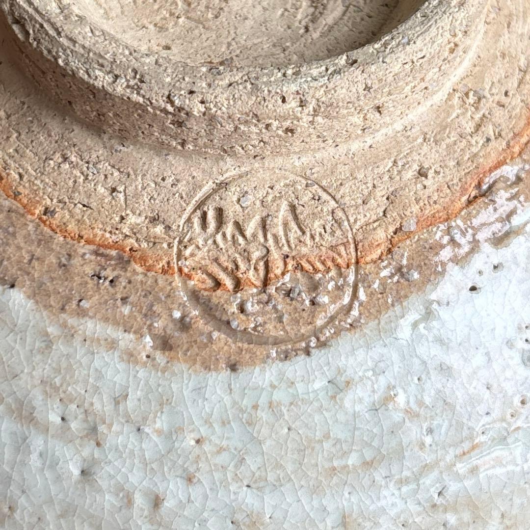 赤土桐竹文 平安 橋本紫雲造 抹茶碗 茶道具 共箱（Fa）