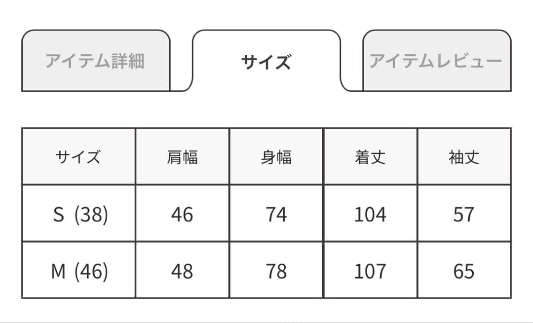 ANREALAGE アンリアレージ　モッズコート38