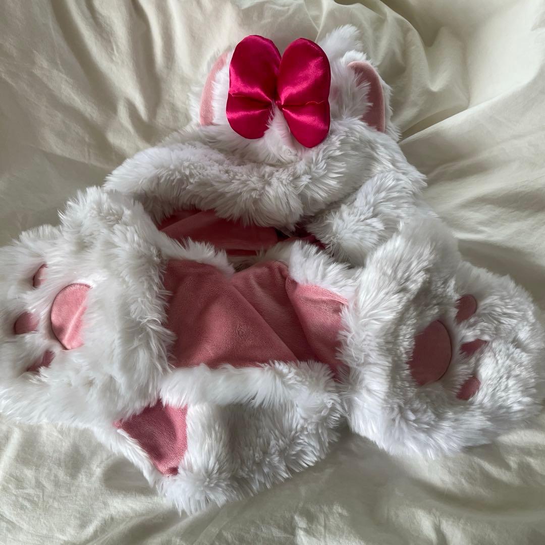 ディズニー マリー マフラー ファンキャップ マフラーキャップ