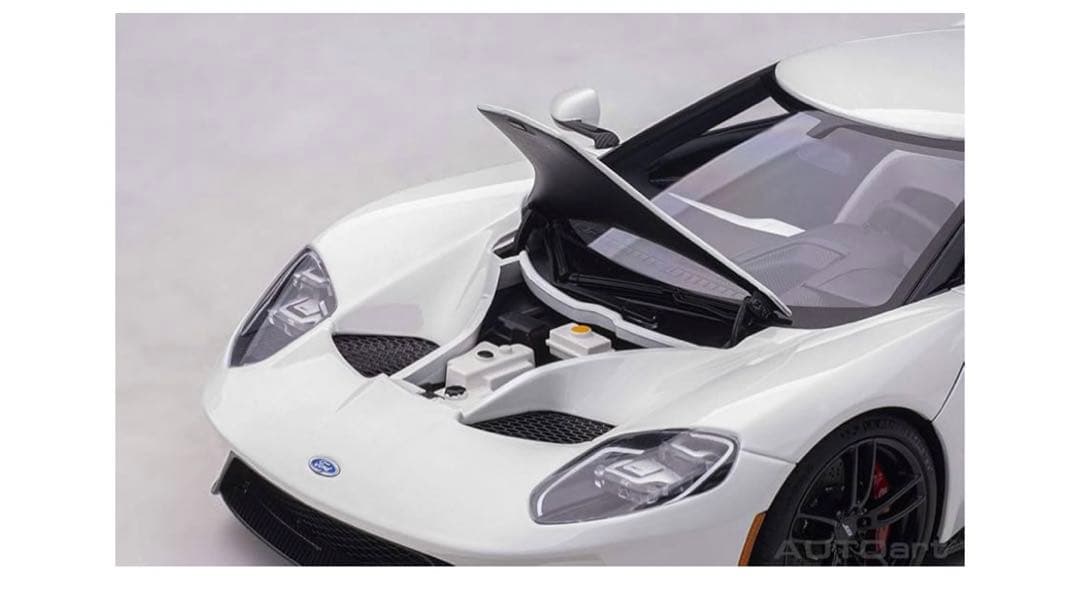 11459 AUTOart 1/18 フォード GT 2017 ホワイト 完成品