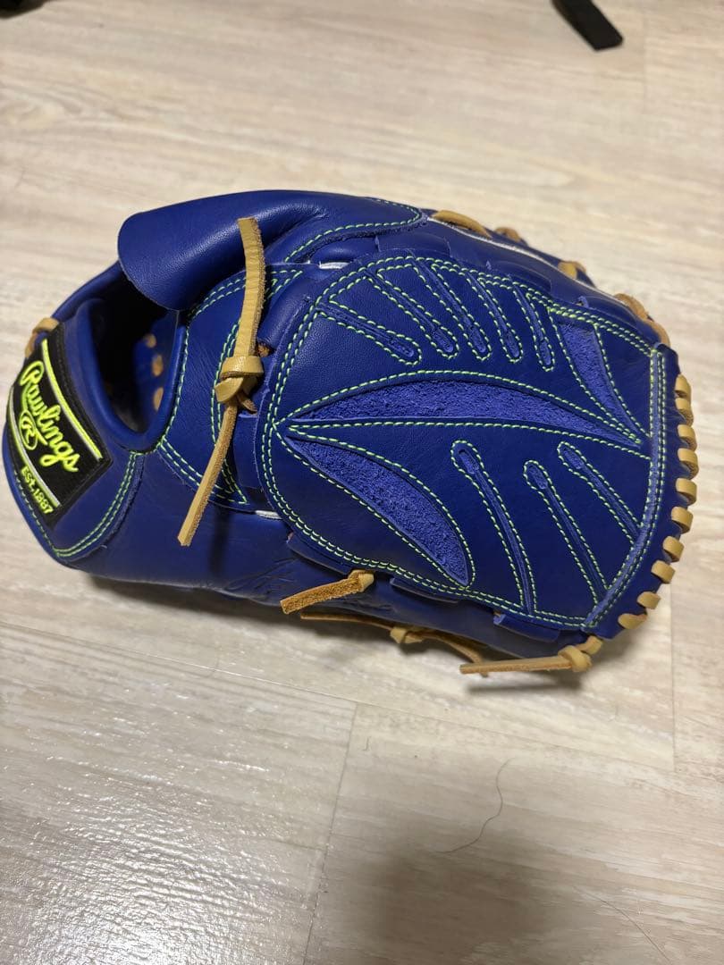 Rawlings 軟式グローブ 青
