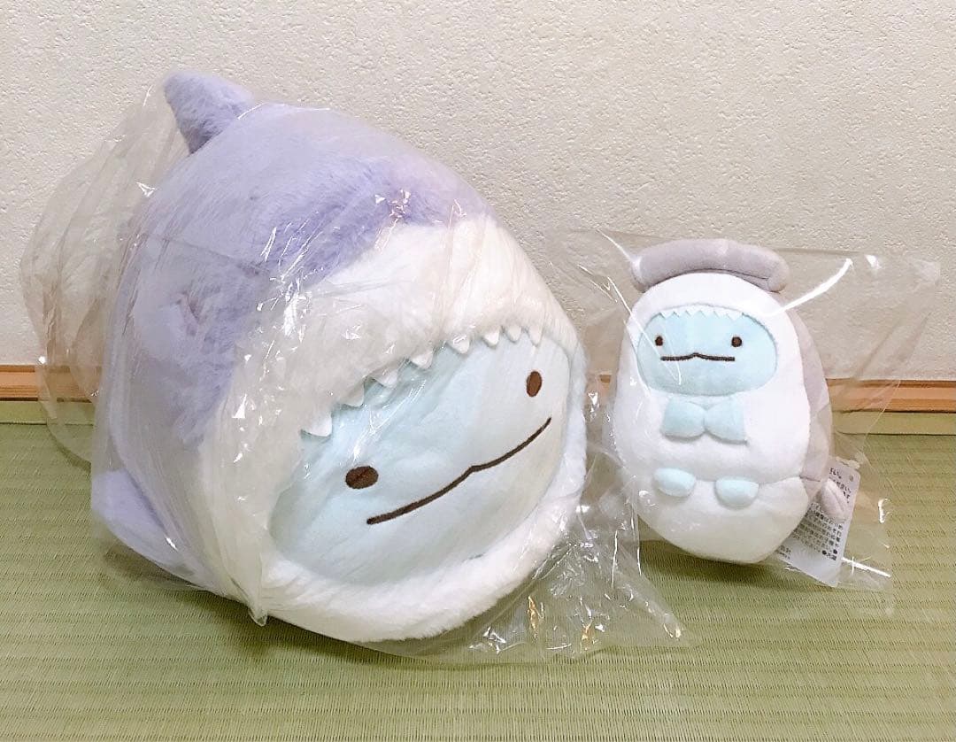 すみっコぐらし 水族館 あつめてぬいぐるみ ふんわりぬいぐるみ とかげ サメ