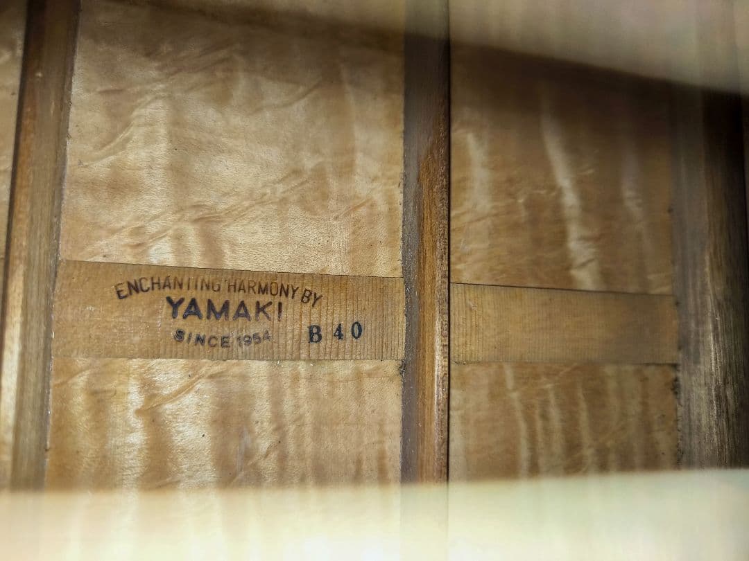 希少【YAMAKI】B-40 アコギ メイプル バッファローヘッド 手渡し可