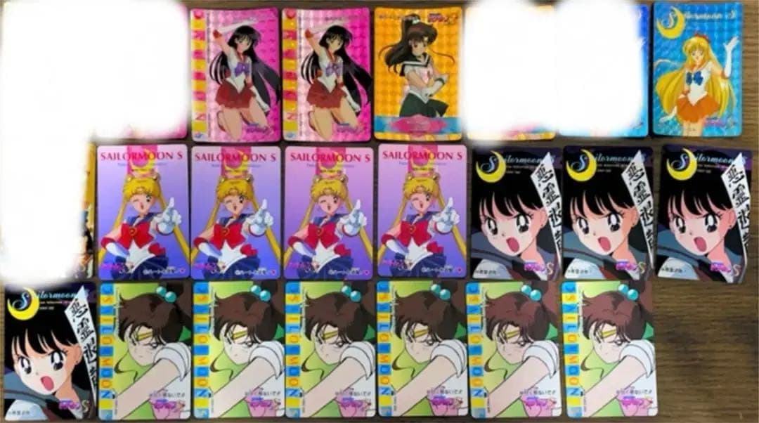 ⑨セーラームーンカード　カードダス　セーラームーンS