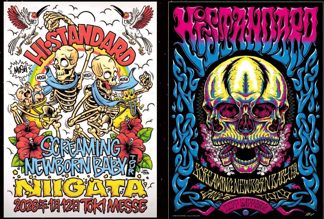 Hi STANDARD ポスター 新潟 北海道 PIZZA OF DEATH