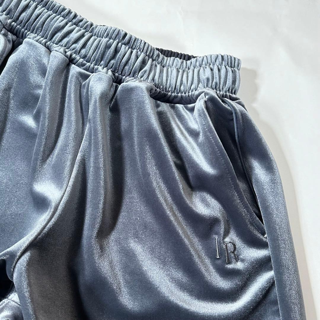 新品　IRAL S-L グレー ベロア　ジャージ上下セット　トラックジャケット