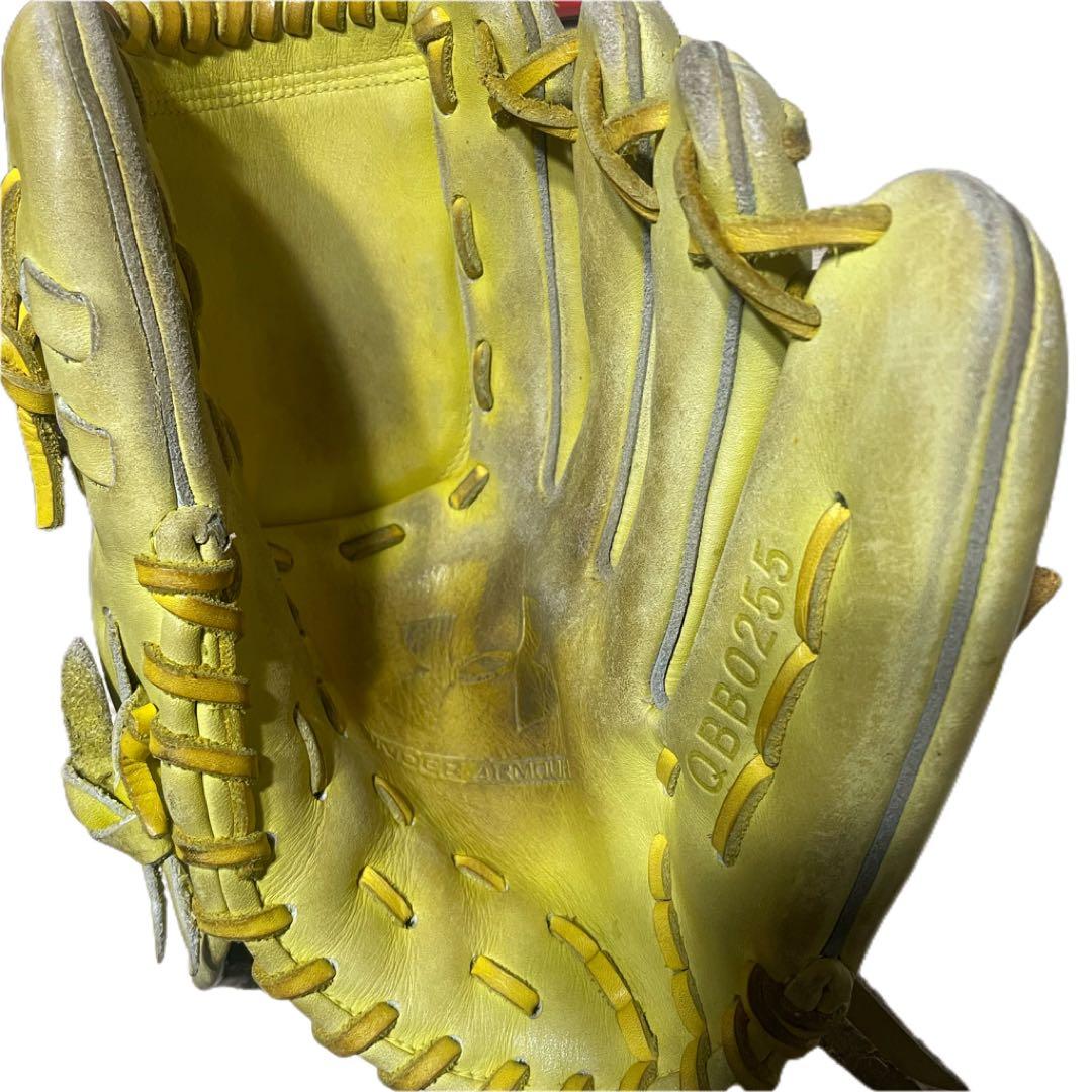 アンダーアーマー 野球 グローブ 軟式 少年野球 イエロー