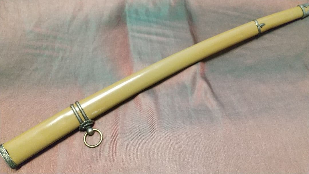 【アルミ鞘】鞘 軍刀 日本刀 刀剣 拵え 佩鐶 責金 鐺 石突 口金 日本軍