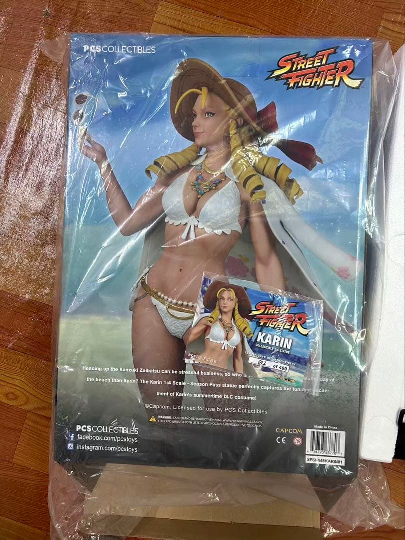ストリートファイター PCS 神月かりん KARIN スタチュー フィギュア