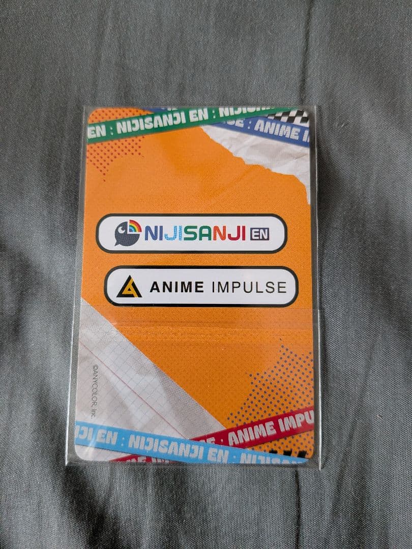 にじさんじ　アニメインパルス　レンゾット　チェキ